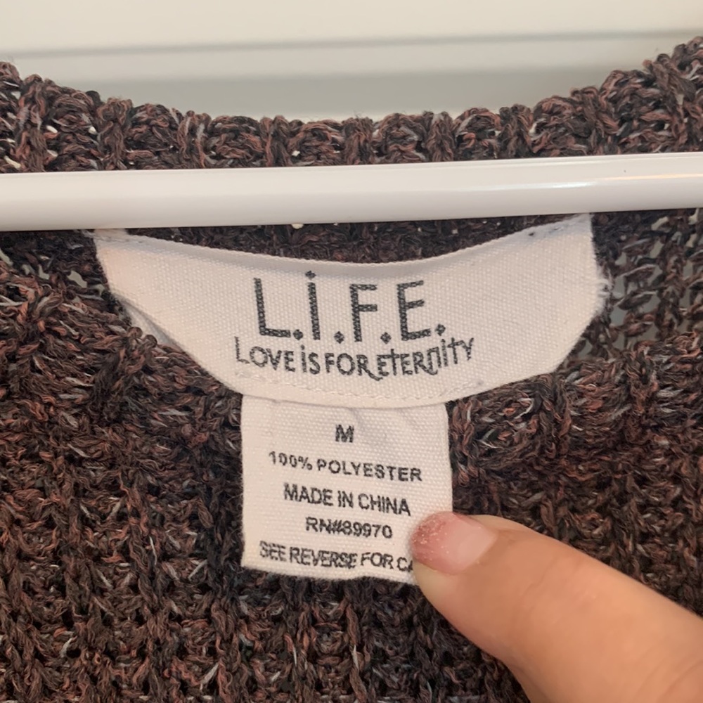 L.I.F.E. Knit Sweater - Picture 5 of 5